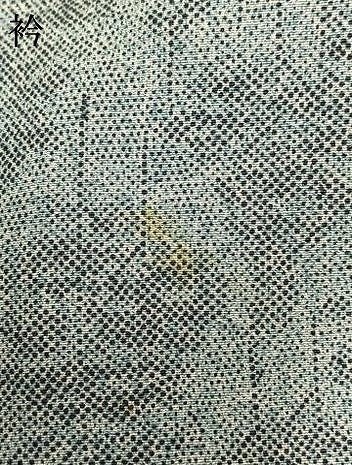 平和屋着物▽上質な小紋 単衣 樹林文 正絹 逸品 AAAU8610fy