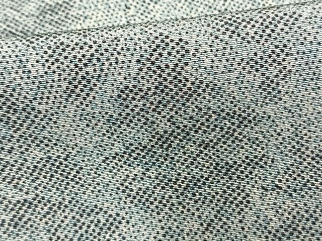 平和屋着物▽上質な小紋 単衣 樹林文 正絹 逸品 AAAU8610fy