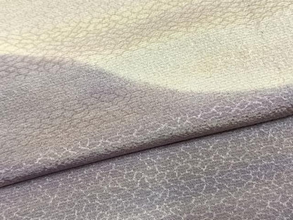 平和屋着物▽訪問着 単衣 霞文 正絹 逸品 AAAU8618fy