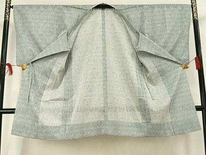 平和屋着物▽極上　道行コート　スリーシーズン　春夏秋　塵除け　太子間道　正絹　逸品　AAAU8621fy