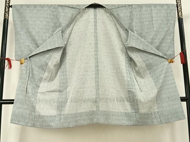 平和屋着物▽極上　道行コート　スリーシーズン　春夏秋　塵除け　太子間道　正絹　逸品　AAAU8621fy