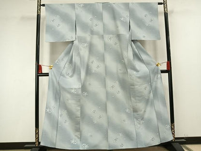 平和屋着物▽小紋 単衣 辻が花 洗える着物 AAAU8626fy