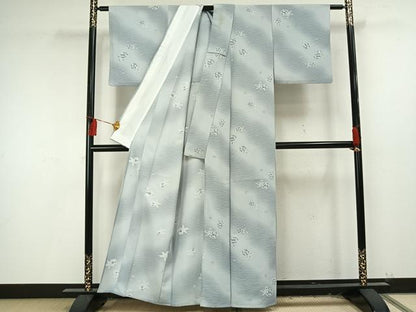 平和屋着物▽小紋 単衣 辻が花 洗える着物 AAAU8626fy