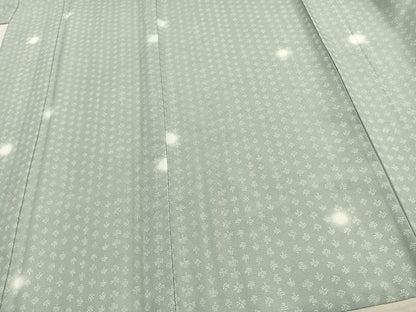 平和屋着物▽小紋 単衣 蛍暈し 洗える着物 AAAU8644fy