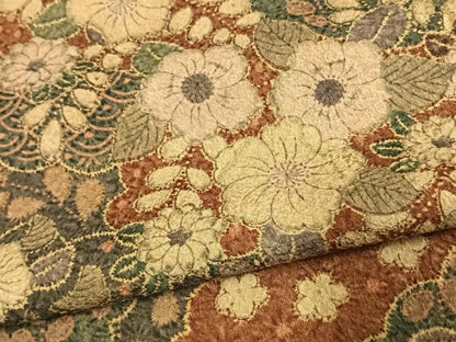 平和屋着物▽小紋 単衣 辻が花 洗える着物 AAAU8647fy