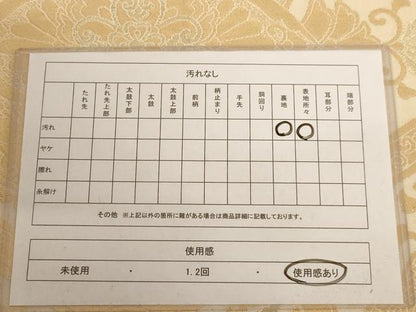 平和屋着物◎六通柄袋帯 天井花文 金糸 正絹 逸品 AAAU8897dt