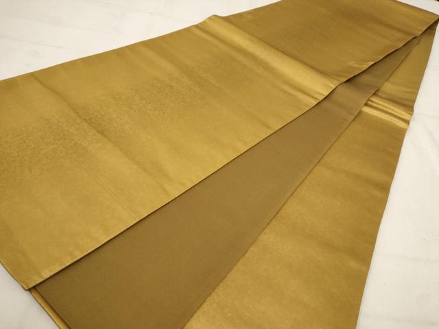 平和屋着物◎六通柄袋帯　霞文　引箔　正絹　逸品　AAAU9318st