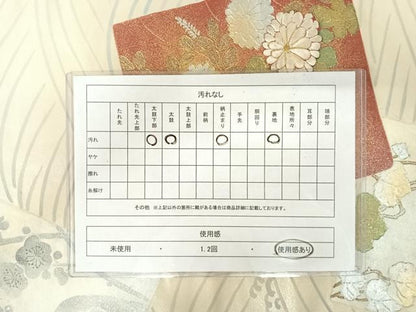平和屋着物◎太鼓柄袋帯 駒刺繍 草花文 金銀彩 正絹 逸品 AAAU9886yx