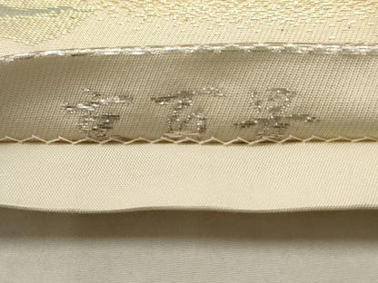 平和屋着物◎六通柄　本袋帯　京百景　金糸　正絹　逸品　AAAV1878ru
