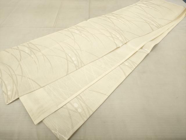 平和屋着物＊夏物 六通柄袋帯 露芝文 正絹 逸品 AAAV2240pf
