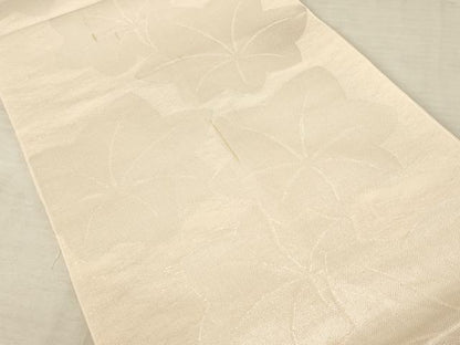 平和屋着物＊夏物 六通柄 京本袋帯 楓 銀糸 正絹 逸品 AAAV2251pf