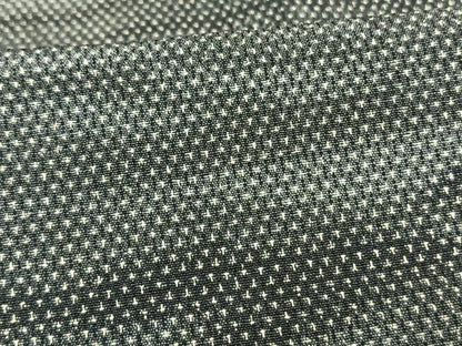 平和屋着物▽白鷹お召　単衣　霞文　正絹　逸品　AAAV2581fy