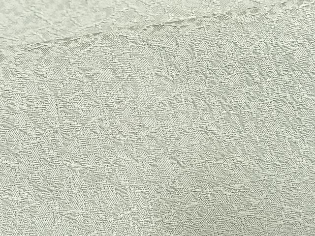 平和屋着物▽人間国宝　岩野市兵衛　色無地　単衣　薄雲鼠色　正絹　逸品　未使用　AABB6650fy