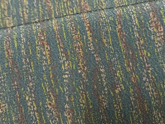 平和屋着物▽江戸小紋　単衣　霞文　反端付き　正絹　逸品　AAAV2598fy 平和屋着物▽江戸小紋 単衣 霞文 反端付き 正絹 逸品 AAAV2598fy