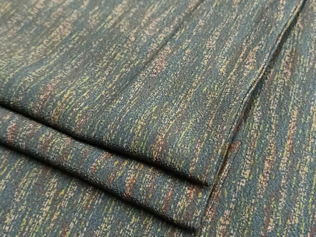 平和屋着物▽江戸小紋　単衣　霞文　反端付き　正絹　逸品　AAAV2598fy 平和屋着物▽江戸小紋 単衣 霞文 反端付き 正絹 逸品 AAAV2598fy