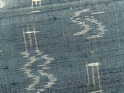 平和屋着物▽上質な紬 単衣 琉球絣 正絹 逸品 AAAV2599fy