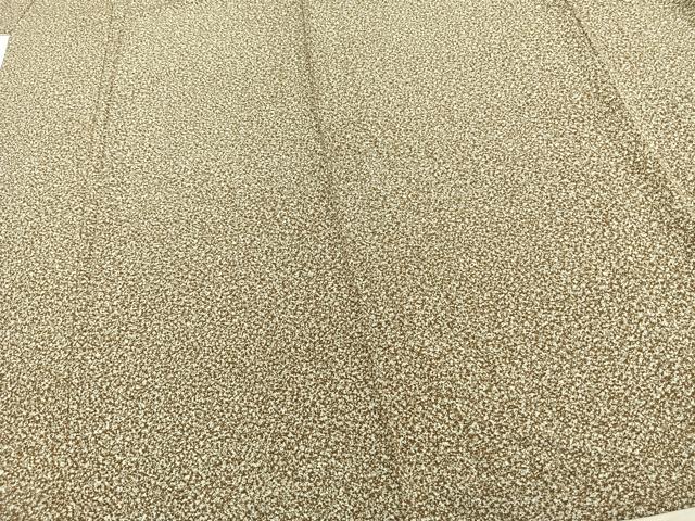 平和屋着物▽上質な小紋 単衣 霞文 正絹 逸品 未使用 AAAV2603fy