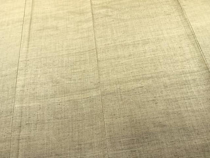 平和屋着物▽上質な紬　訪問着　単衣　霞文　正絹　逸品　AAAV2606fy