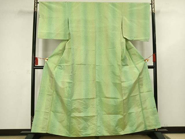 平和屋着物▽上質な紬 単衣 霞文 正絹 逸品 AAAV2617fy