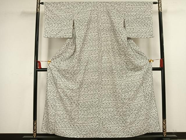 平和屋着物▽小紋 単衣 朝顔 洗える着物 AAAV2622fy