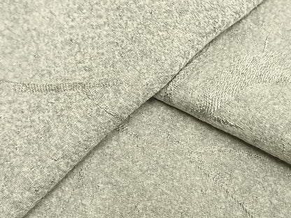 平和屋着物▽上質な小紋 単衣 樹林地紋 正絹 逸品 AAAV2623fy