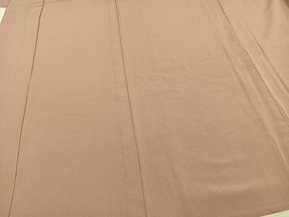 平和屋着物▽上質な色無地 単衣 鴇浅葱色 正絹 逸品 AAAV2628fy