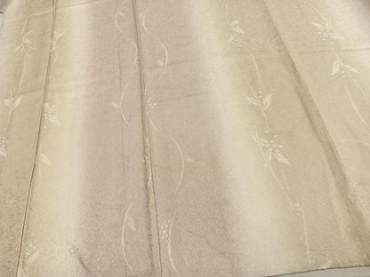 平和屋着物▽上質な小紋 単衣 南天文 暈し染め 正絹 逸品 AAAV2636fy