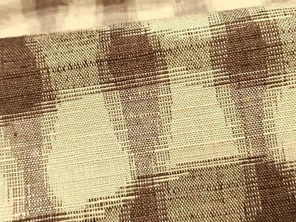 平和屋着物▽上質な紬 単衣 変わり縞 正絹 逸品 AAAV2643fy