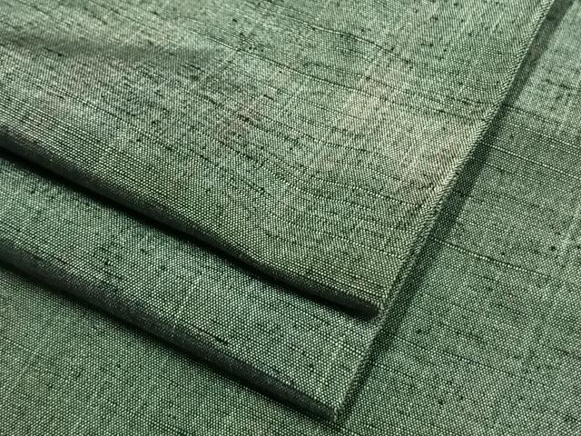 平和屋着物▽上質な紬 単衣 霞文 正絹 逸品 AAAV2647fy