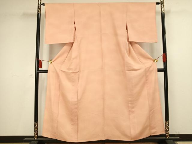 平和屋着物▽上質な小紋 単衣 檜垣地紋 正絹 逸品 AAAV2654fy