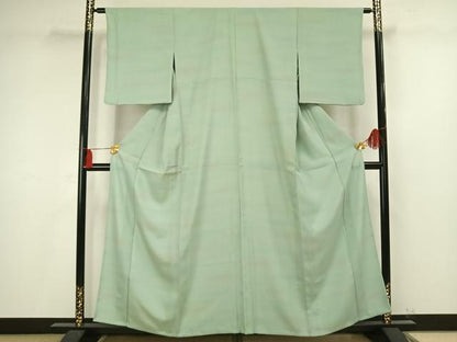 平和屋着物▽小紋 単衣 霞文 洗える着物 AAAV2663fy