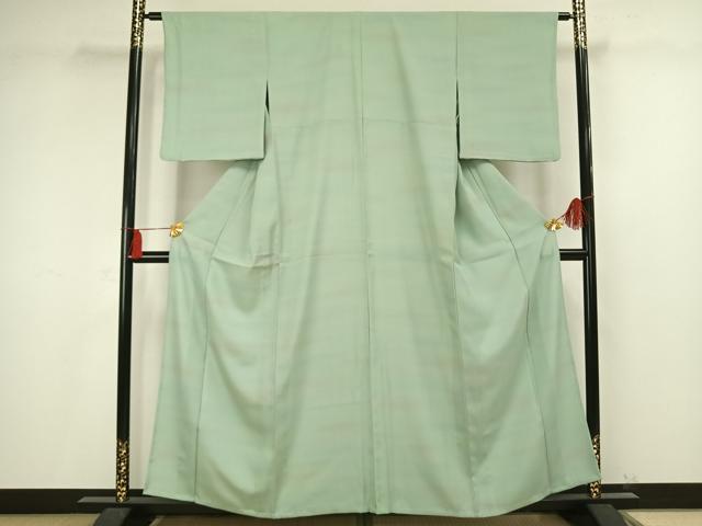 平和屋着物▽小紋 単衣 霞文 洗える着物 AAAV2663fy