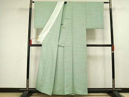 平和屋着物▽小紋 単衣 霞文 洗える着物 AAAV2663fy