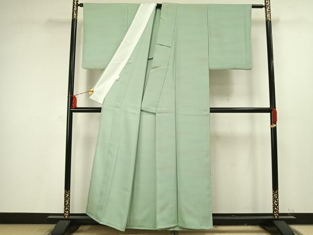 平和屋着物▽小紋 単衣 霞文 洗える着物 AAAV2663fy