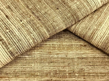 平和屋着物▽上質な紬 単衣 横縞 正絹 逸品 AAAV2678fy