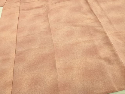 平和屋着物▽上質な小紋 単衣 霞文 正絹 逸品 AAAV2687fy