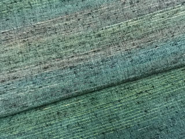 平和屋着物▽上質な紬 単衣 霞文 正絹 逸品 AAAV2691fy