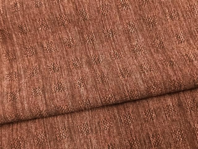 平和屋着物▽上質な小紋 単衣 霞文 ロング丈 綿 逸品 AAAV2710fy