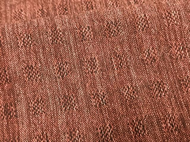 平和屋着物▽上質な小紋 単衣 霞文 ロング丈 綿 逸品 AAAV2710fy