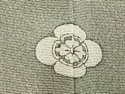 平和屋着物▽虹色創家 本郷大田子 小紋 単衣 霞文 正絹 逸品 未使用 AAAV2717fy