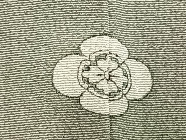 平和屋着物▽虹色創家 本郷大田子 小紋 単衣 霞文 正絹 逸品 未使用 AAAV2717fy