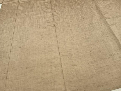 平和屋着物▽上質な紬 単衣 霞文 正絹 逸品 AAAV2727fy