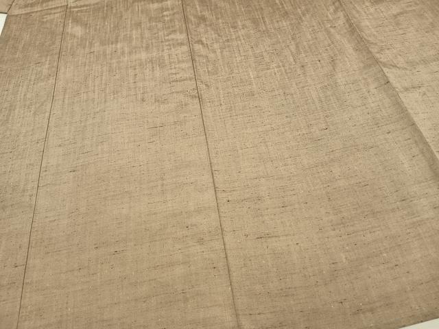 平和屋着物▽上質な紬 単衣 霞文 正絹 逸品 AAAV2727fy