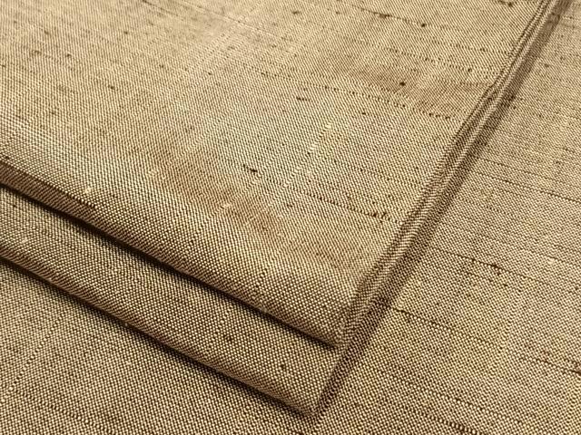 平和屋着物▽上質な紬 単衣 霞文 正絹 逸品 AAAV2727fy