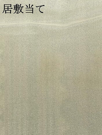 平和屋着物▽上質な小紋 単衣 草花間道 正絹 逸品 AAAV2731fy