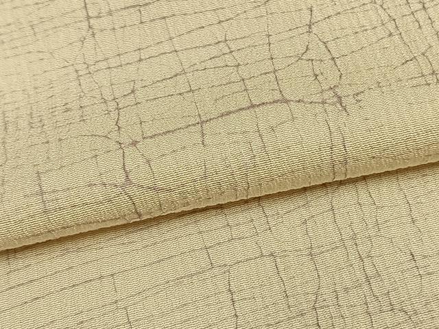 平和屋着物▽上質な小紋 単衣 氷割れ文 正絹 逸品 AAAV2744fy