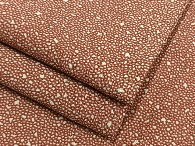 平和屋着物▽江戸小紋 単衣 箔散らし文様 洗える着物 未使用 AAAV2761fy
