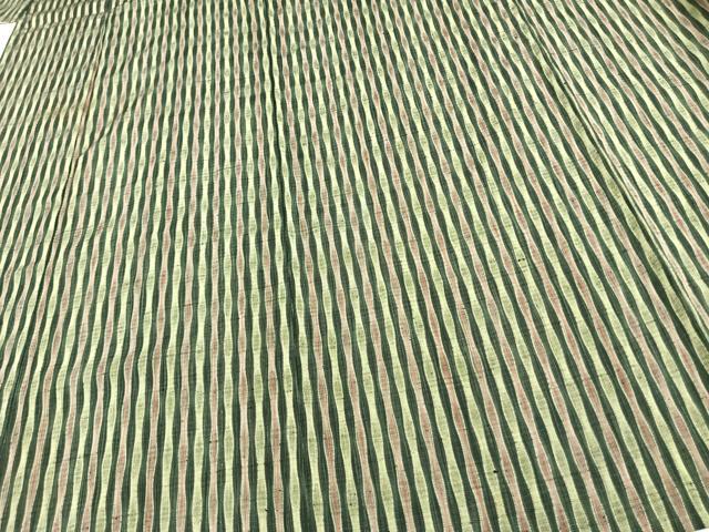 平和屋着物▽紬 単衣 立涌文 高島屋扱い ウール AAAV2785fy