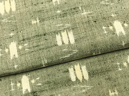 平和屋着物▽上質な紬 単衣 矢羽文 正絹 逸品 AAAV2794fy