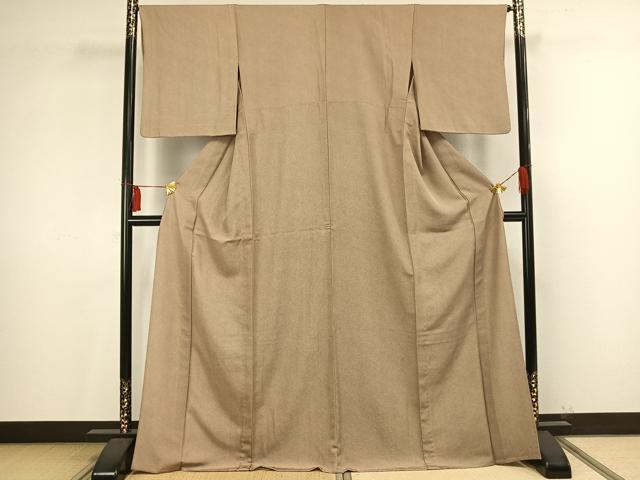 平和屋着物▽江戸小紋 単衣 鮫小紋柄 正絹 逸品 AAAV2807fy
